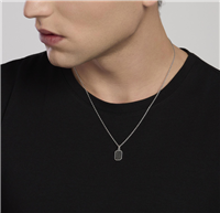 Collana Mabina Uomo PRIMO CAPITANO in Argento Zircone 553678 - 553678